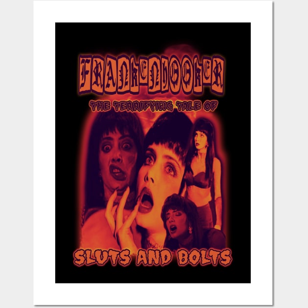 FRANKENHOOKER! Cult Horror. (Version 3) Wall Art by The Dark Vestiary